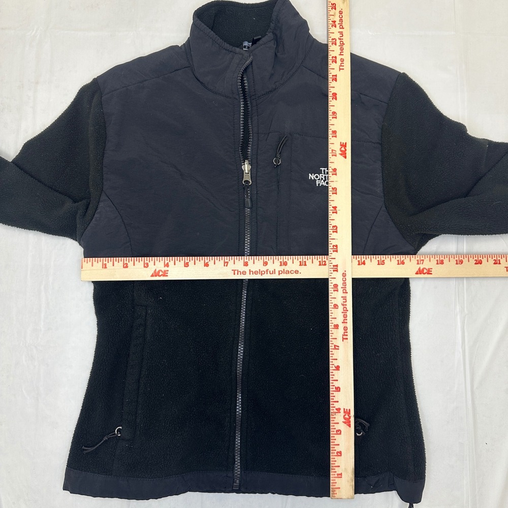 The North Face Fleece Jacket Full Zip Black Small Lightweight Coat - Picture 2 of 11